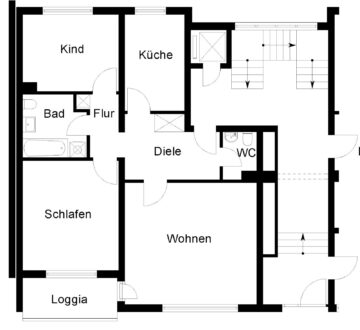 schöne 3-Zimmerwohnung am Katernberg in Wuppertal, 42113 Wuppertal, Erdgeschosswohnung